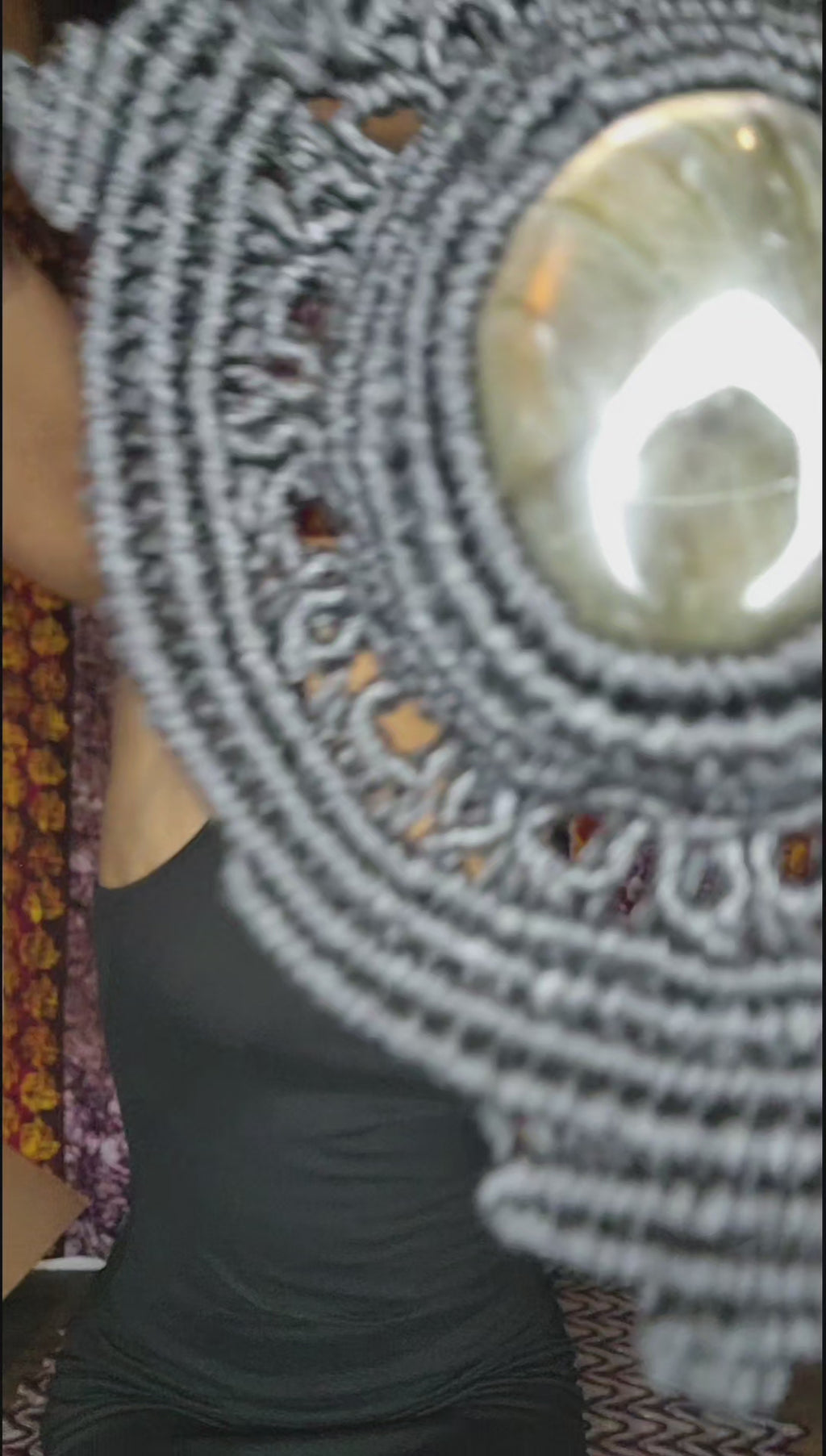 Collier noir
