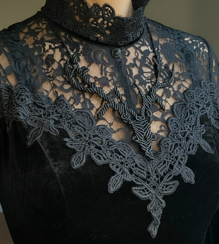 Collier tête de cerf